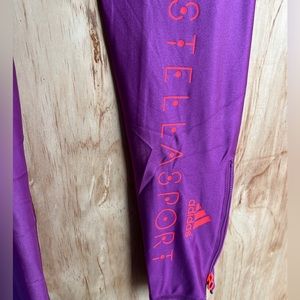 Adidas by Stella McCartney Retro Look Purple and Orange leggings